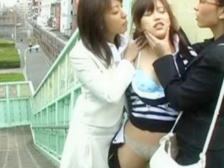 Nippon Lesbian Lovers Fucking Hard in Tokyo XXX